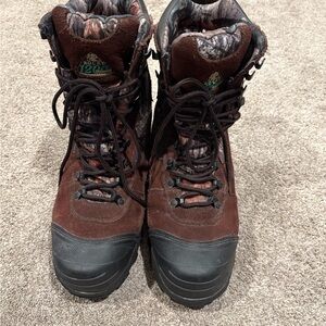 Rocky blizzard 1200 Dark Brown and Black Boots